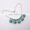 Hot sale cheapest bulk green resin ruby series statement jewelry set                        
                                                                                Supplier's Choice