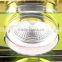 Hot sale Crystal Flat downlight spotlight ceiling indoor colorful led factory direct sale fashion modern
