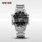 Men's sports luxury watch brand weide watch led full steel men quartz wrist watch WH843