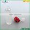 Hot sale 35ml lotion glass bottle frosted glass packaging for cosmetic