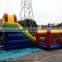 Fashionable commercial newest inflatable tunnel slide obstacle combo