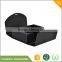 black paperboard gift packaging box
