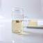 300ml high quality borosilicate double wall heat resistant clear drinking glass tea cup with strainer and handle