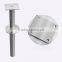 Coffee shop furniture adjustable height table legs stainless steel table legs