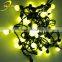 High quality outdoor warm white 20 led ball string light