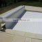 Reducing water evaporation swimming pool drain cover