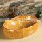 bathroom design color wash basin ceramic stone basin