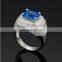 Unique Jewelry Fashion Jewelry Natural Stone With Standrad 316l Stainless Steel Ring