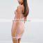 women bandage dresses 2016 bandeau neckline strapless mini bandage dress