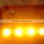 LED Ambulance Emergency Strobe Light/LED Security Emergency Flash Strobe light(SR-AE-065H-24W-Amber)W Chrome Frame & Rubber Base