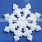 Polystyrene foam snow