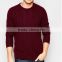 new design red Jumper pullover sweater for men , men fashion round neck Jumper sweater