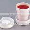 2014 Hot selling leak-proof eco-friendly FDA LFGB fodable plastic mug cup tumbler