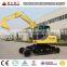 Wheel type excavator with 0.3m3 bucket