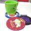 Kitchen ware silicone coasters 3d