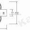led street light house led light lamp body