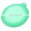 Economic new arrival folding silicone pet bowls feeding tools