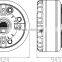 TSU-100B 100Watt spesker cone for hot sales driver unit