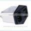 Chengdu manufacturer 110V/250VAC Low pass power filter 3A 5A 10A