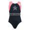 rhinestone shiny gymnastics leotard for girls