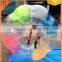 cheap popular human 1.5mD inflatable body belly bumper ball / inflatable hover ball for soccer game