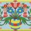 Colorful kids sand painting art, sand painting cards DIY