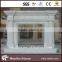low price colorful artical quartz stone white fireplace