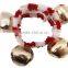 Wrist bell with colorful painted bear bells hanging on