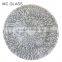 Hot Selling Cheap Plates Wedding Gold Silver Square Design Glass Charger Plate Wholesale