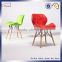 Modern and fashion beech wood leather chairs