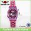 Waterproof 3 ATM Luxury Led Silicone Watch Ladies Watch Supplier