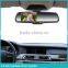 GERMID 4.3 inch rear view mirror monitor with parking sensors and auto brightness LCD rear view camera