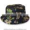 100% Polyester Promotion Popular Custom Printed Floral Bucket Hats