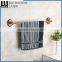 Economical Classic-Style Zinc Alloy Antique Bronze Finishing Bathroom Accessories Wall Mounted Single Towel Bar