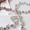Shinny Metal Rhinestone Bra Shoulder Strap