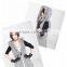 2015 Korean long style winter real white rabbit fur vest for women
