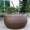Foldable Apple Rattan Daybed Lounge Spacing-save
