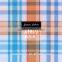 James 50s Big Check Colorful Regular Soft Woven Fabric for Children's Shiring