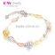 Fashion Hollowed Fancy Bracelet Jewelry In Silver