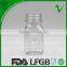 Hot sale empty clear 100ml square PET bottle for juice packaging