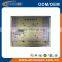 17 inch industrial touch IP65 monitor with aluminum bezel with VGA, DVI
