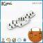 Custom separate letters metal brand logo for shoe and bag