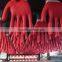 BSSAFETY red latex coated colored garden gloves for russia korea saudi arabia dubai... importer