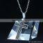Jewelry Fashion Cross Pendants With Gold Plated