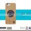 Fashion Design Real Wood Case for Iphone 6 6S, Wholesale Wooden Bamboo with Clothing Ultra Slim Cover for iPhone