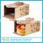 Promotional Kraft paper cake packaging box with handle