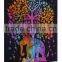 Tree of Life Elephant Indian Mandala Tapestry