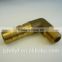 1/8''-1/2''x6/8/10/12 forged brass elbow hose barb fitting