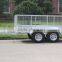 Hot Selling Weled Tandem Cage Trailer 10x6/12x6