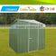 Green galvanized steel sheet decorative storage shed with good deisgn